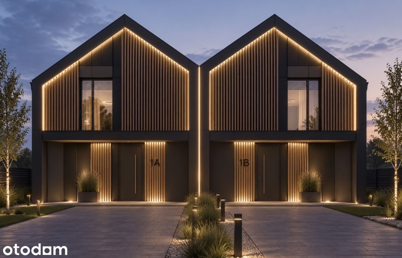 Nowoczesny bliźniak klasy Premium | 120 m² | Garaż | Działka 400 m² – zdjęcie 1